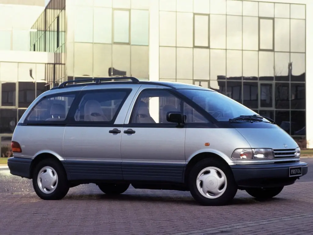 Toyota Previa (TCR10, TCR11) 1 поколение, минивэн (05.1990 - 12.1993)